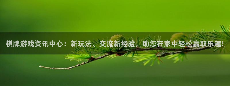 高德娱乐注册地址：棋牌游戏资讯中心：新玩法、交流新经验，助您