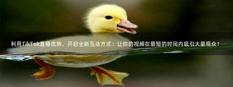 玩球体育：利用TikTok直播优势，开启全新互动方式：让你的视频在最短的时间内吸引大量观众！